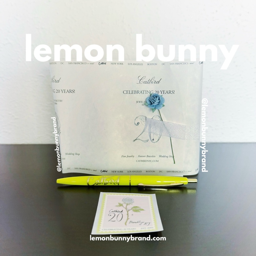 Free w/Purchase — Catbird Goodies Bundle from 20th Birthday Celebration New NWOT